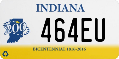 IN license plate 464EU