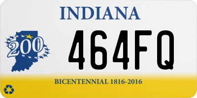 IN license plate 464FQ