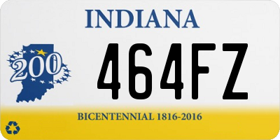 IN license plate 464FZ