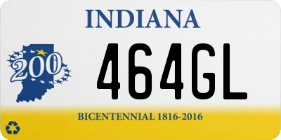 IN license plate 464GL