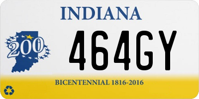 IN license plate 464GY