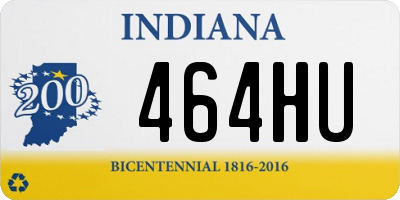 IN license plate 464HU