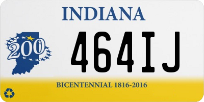 IN license plate 464IJ