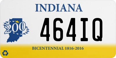 IN license plate 464IQ