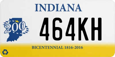 IN license plate 464KH