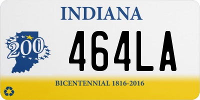 IN license plate 464LA