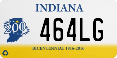IN license plate 464LG