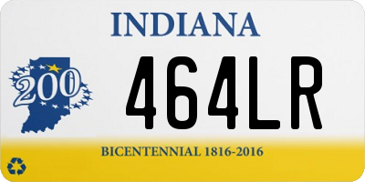 IN license plate 464LR