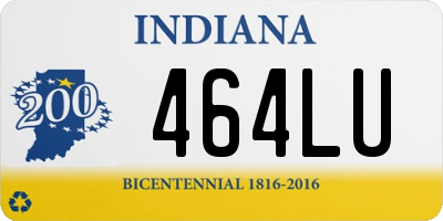 IN license plate 464LU