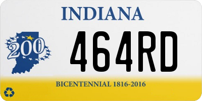 IN license plate 464RD