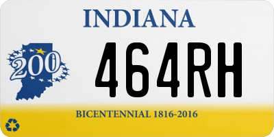 IN license plate 464RH