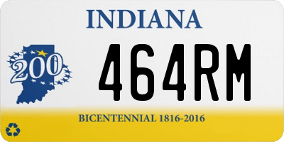 IN license plate 464RM