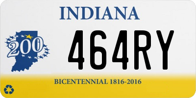 IN license plate 464RY