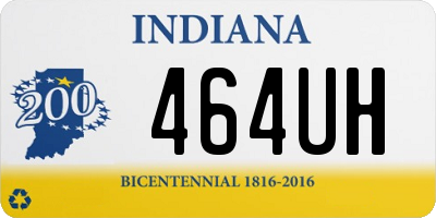 IN license plate 464UH