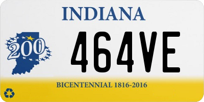 IN license plate 464VE