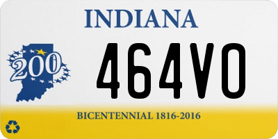 IN license plate 464VO