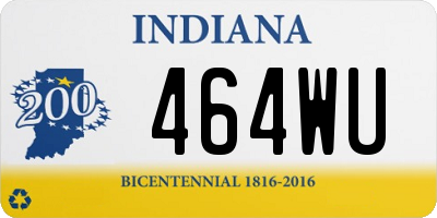 IN license plate 464WU