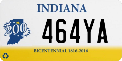 IN license plate 464YA