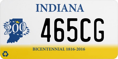 IN license plate 465CG