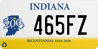 IN license plate 465FZ