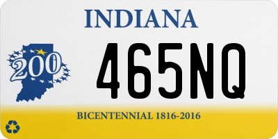 IN license plate 465NQ