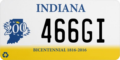 IN license plate 466GI