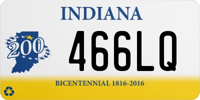 IN license plate 466LQ