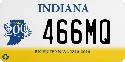 IN license plate 466MQ