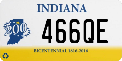 IN license plate 466QE