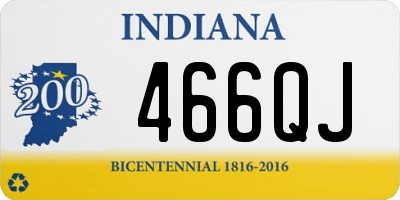 IN license plate 466QJ