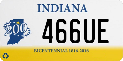 IN license plate 466UE