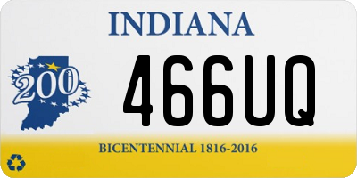 IN license plate 466UQ