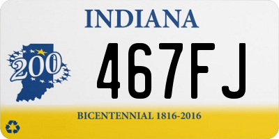 IN license plate 467FJ