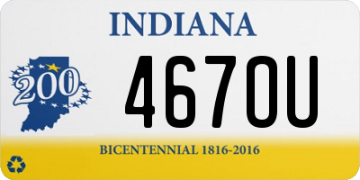 IN license plate 467OU