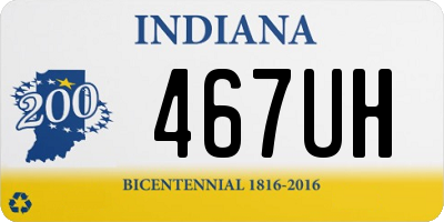 IN license plate 467UH