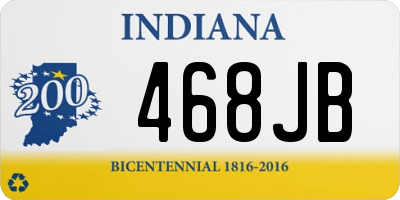 IN license plate 468JB