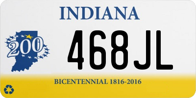 IN license plate 468JL