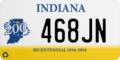 IN license plate 468JN