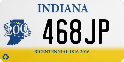 IN license plate 468JP