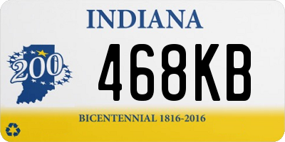 IN license plate 468KB