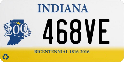 IN license plate 468VE