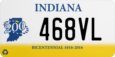 IN license plate 468VL