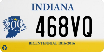 IN license plate 468VQ