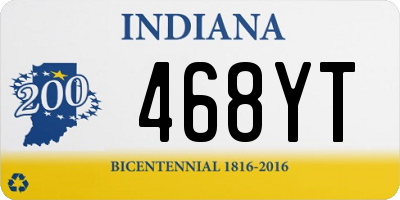 IN license plate 468YT