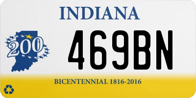 IN license plate 469BN