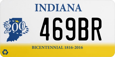 IN license plate 469BR