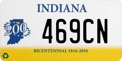 IN license plate 469CN