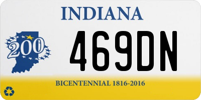 IN license plate 469DN