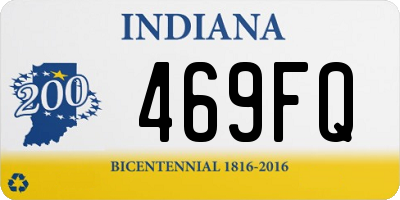 IN license plate 469FQ