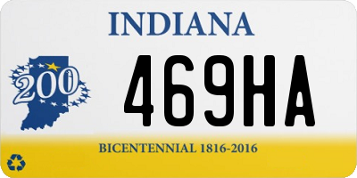 IN license plate 469HA